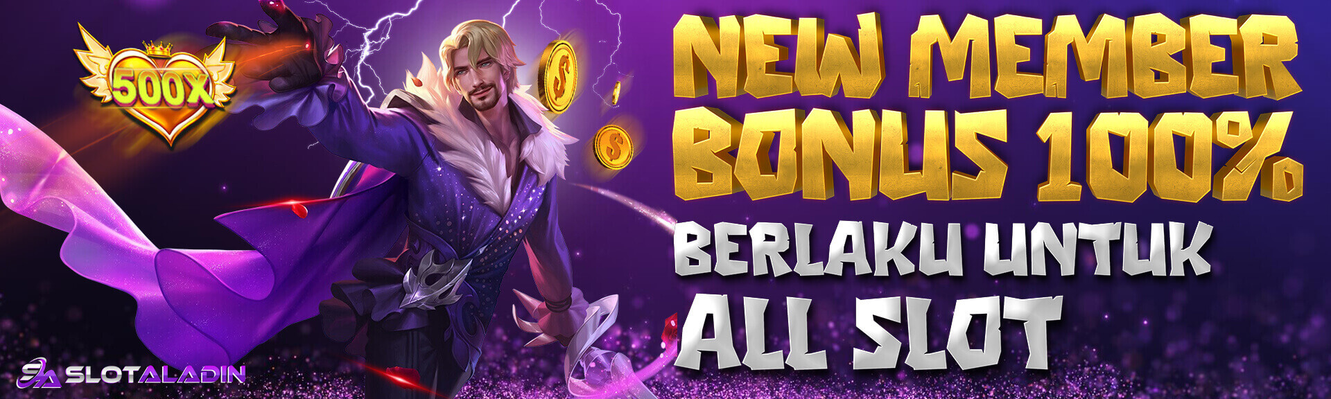 BONUS 100% SLOT GAMES